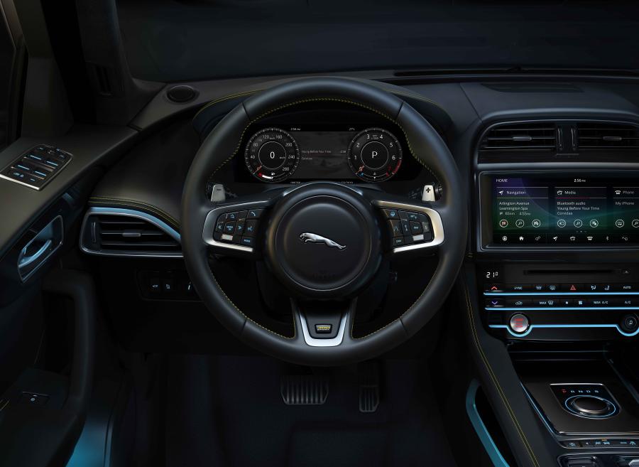 Панель приборов Jaguar F-Pace 300 Sport 2019 года  (WW) (фото 4 из 7)